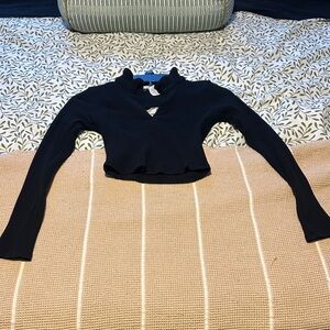 Elegant Black Women's Top